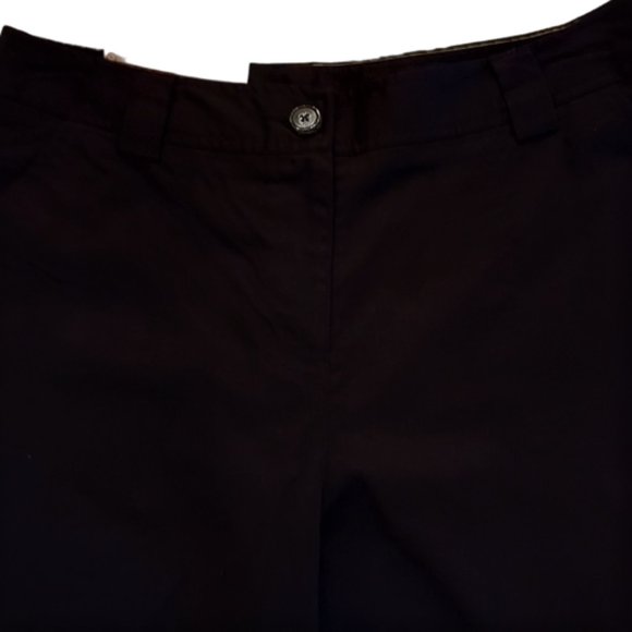 White Stag Black Soot Capris Size 6 NWT - Picture 2 of 5